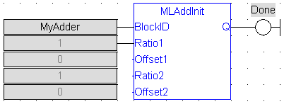 MLAddInit: FBD example